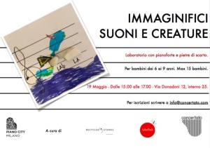 Annuncio Immaginifici suoni e creature